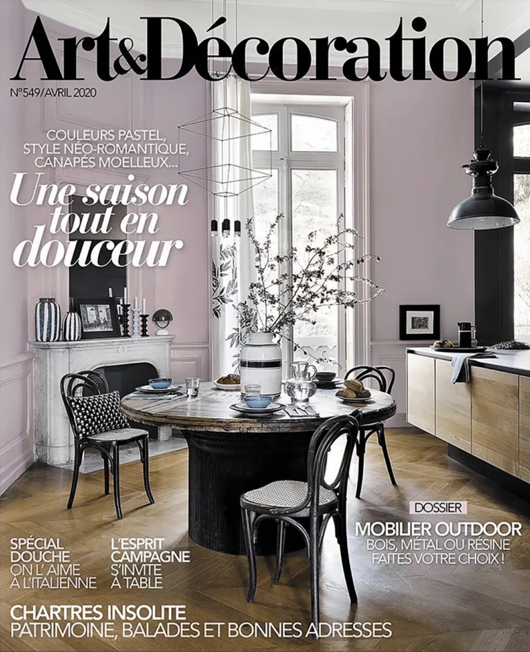 Synesthésies à la une du magazine Art & décoration