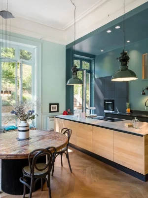 Renovation cuisine architecture intérieur Lyon